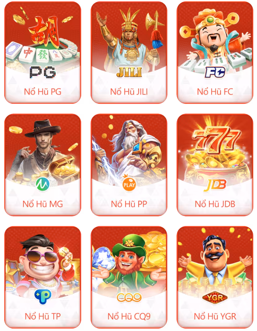 Sảnh game Nổ hũ 13WIN16